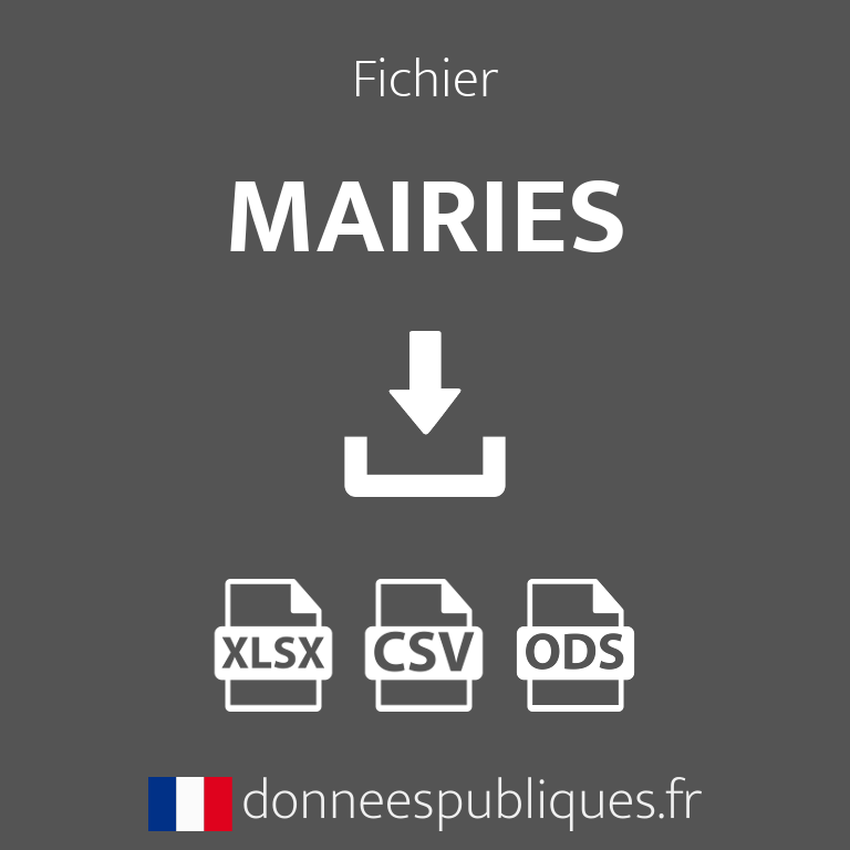 Fichier des mairies Fichier des mairies