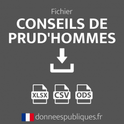 Fichier des Conseils de prud'hommes