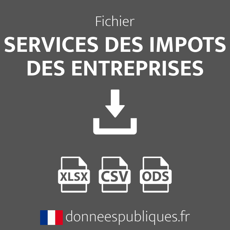 Fichier des Services des impôts des entreprises