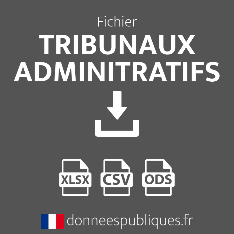 Fichier des Tribunaux administratifs