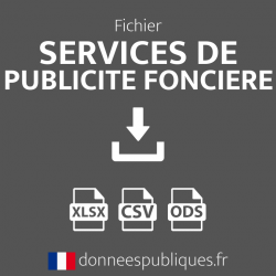 Fichier des Services de publicité foncière