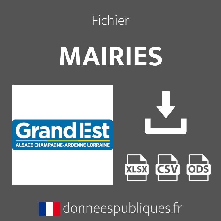 Emails des mairies en région Grand Est