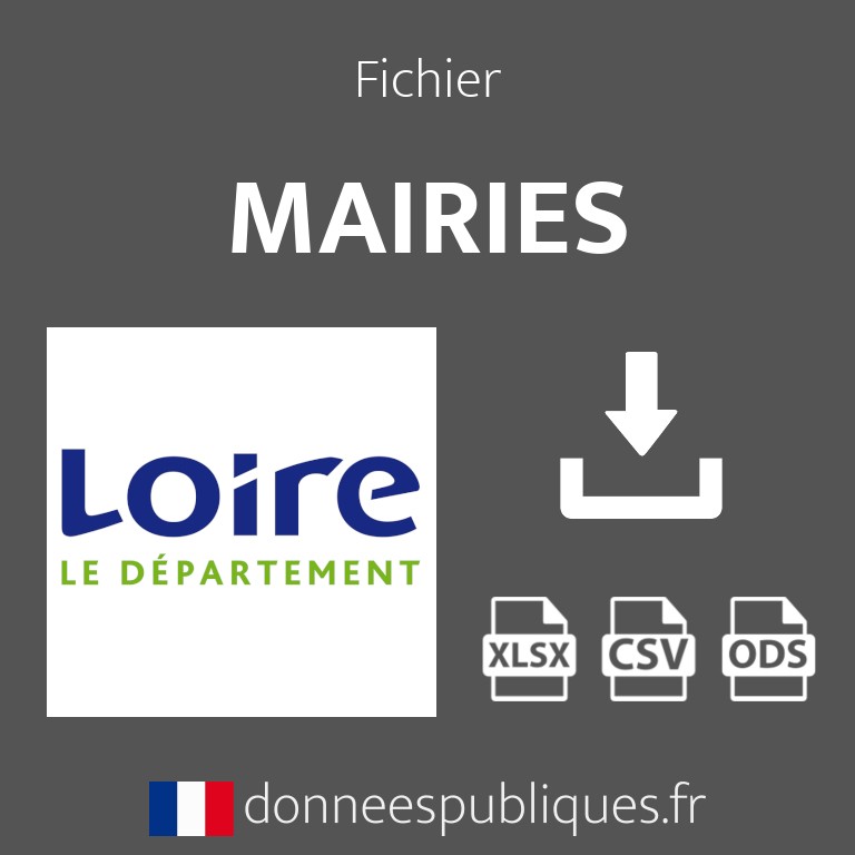 Emails des mairies du département de la Loire (42)