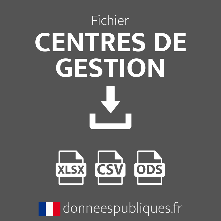 Fichier des Centres de gestion