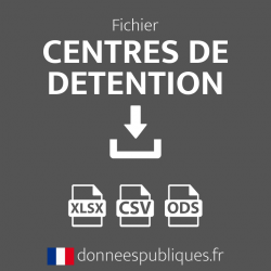 Fichier des Centres de détention