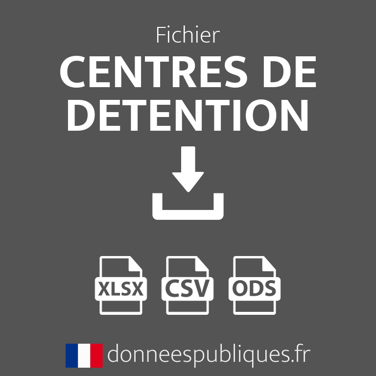 Fichier des Centres de détention