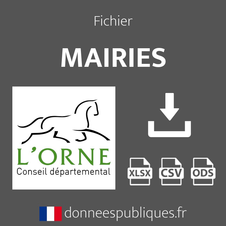 Emails des mairies du département de l'Orne (61)