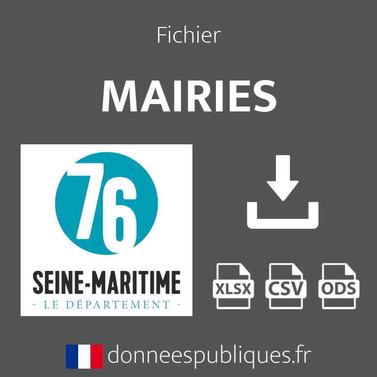 Emails des mairies de la Seine-Maritime (76)