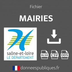 Emails des mairies du département de la Saône-et-Loire (71)