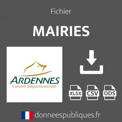 Emails des mairies du département des Ardennes (08)