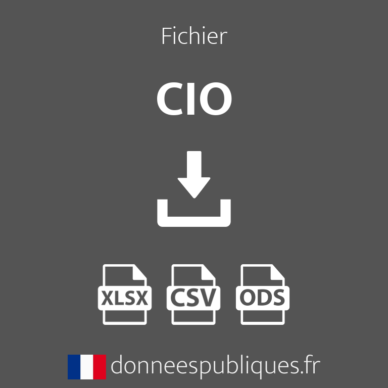 Fichier des CIO