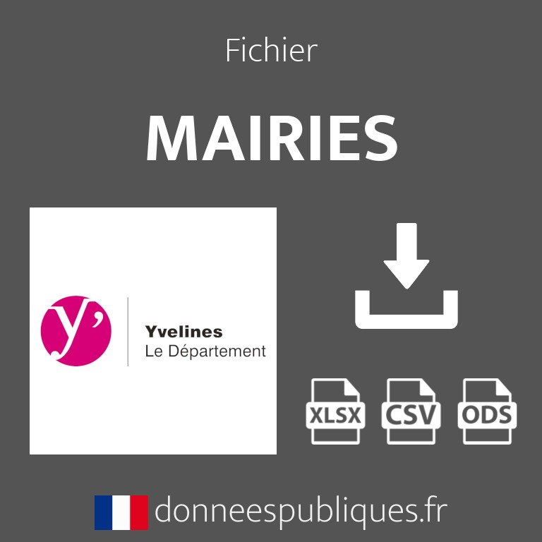 Emails des mairies du département des Yvelines (78)