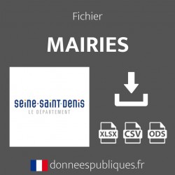 Emails des mairies du département de Seine-Saint-Denis (93)