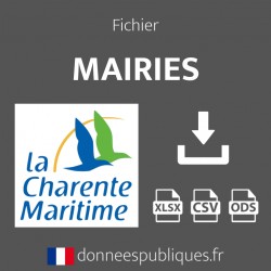 Emails des mairies du département de la Charente-Maritime (17)