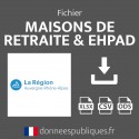 Fichier emails des maisons de retraite et EHPAD de la région Auvergne-Rhône-Alpes