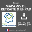 Fichier emails des maisons de retraite et EHPAD de la région Hauts-de-France