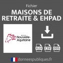 Fichier emails des maisons de retraite et EHPAD de la région Nouvelle-Aquitaine