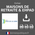 Fichier emails des maisons de retraite et EHPAD de la région Pays de la Loire
