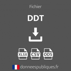 Fichier des DDT