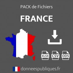 Pack Fichiers emails des établissements publics de France