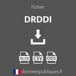 Fichier des DRDDI