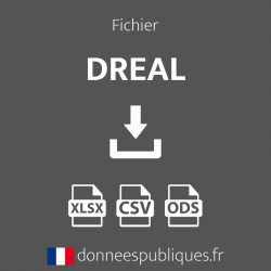 Fichier des DREAL