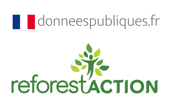 Planter des arbres avec donneespubliques.fr et Reforest'Action