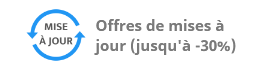 Offres de mises à jour (jusqu'à -50%)