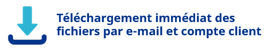 Téléchargement immédiat des fichiers par e-mail et par compte client