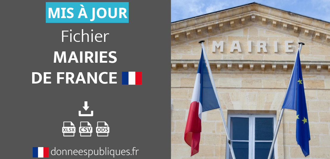 Mise à jour du Fichier des Maires de France